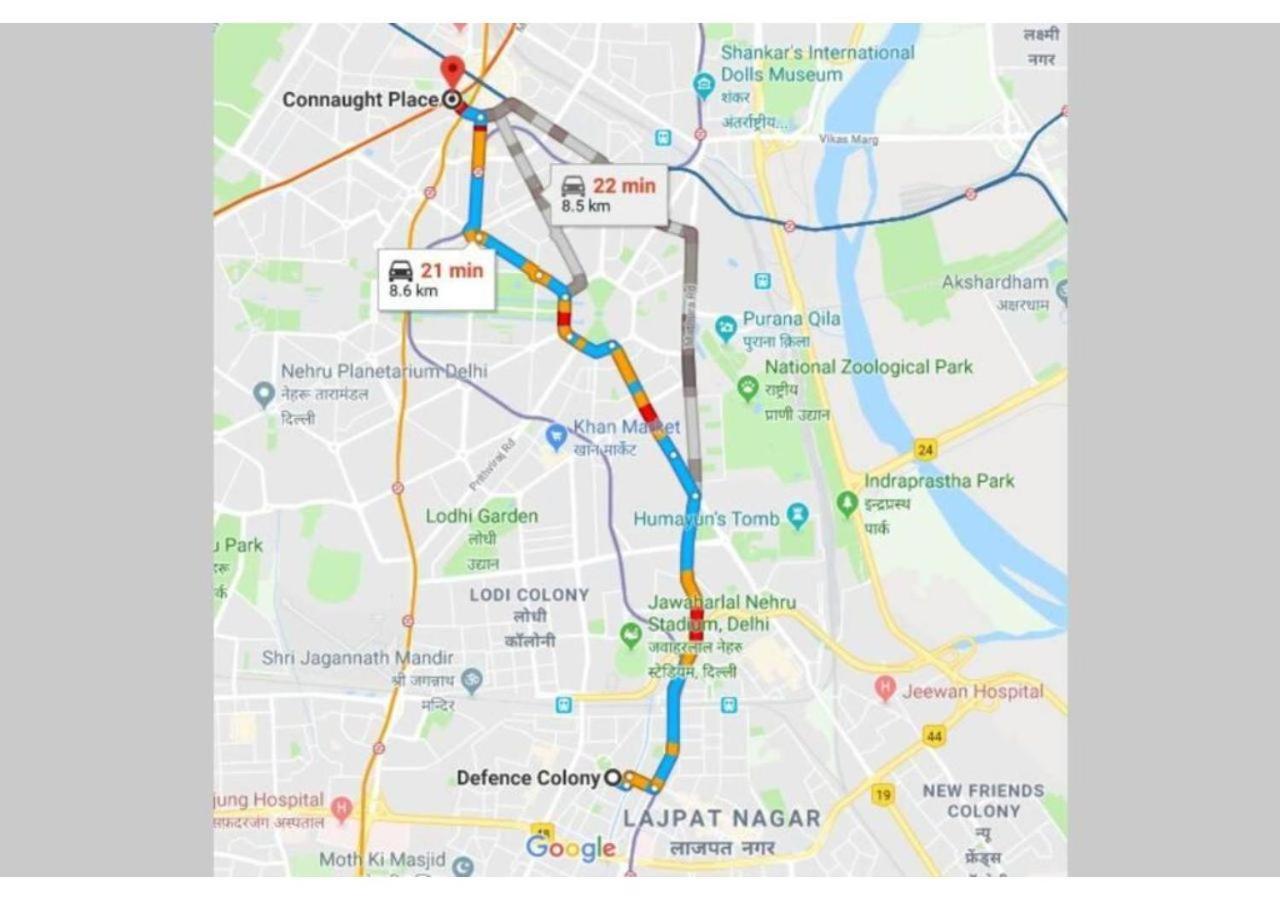 Apartment Bluo Classic 1bhk - Defence Colony Market New Delhi